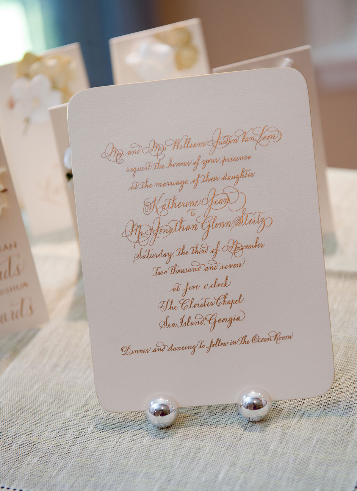 Jan Boyd Invitation - Johnson Photography