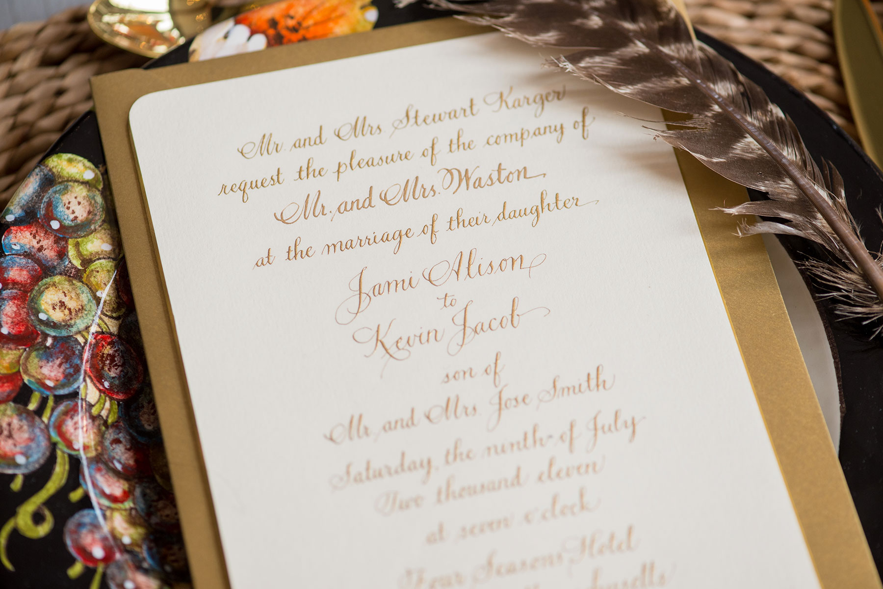 Jan Boyd Invitation - Johnson Photography