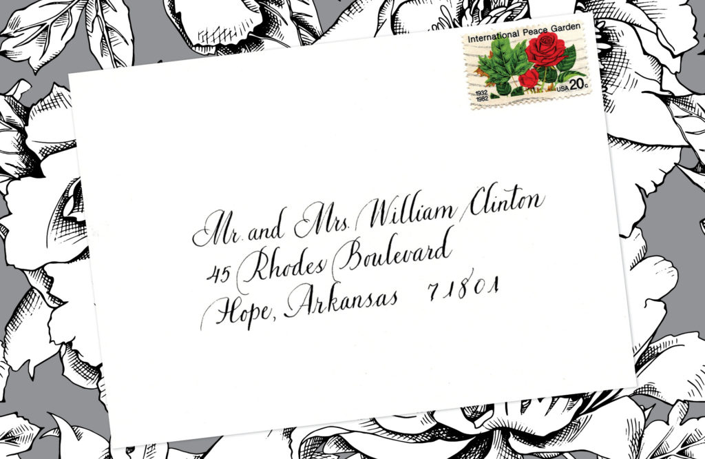 Style: Mr. and Mrs. William Clinton (Bickham)