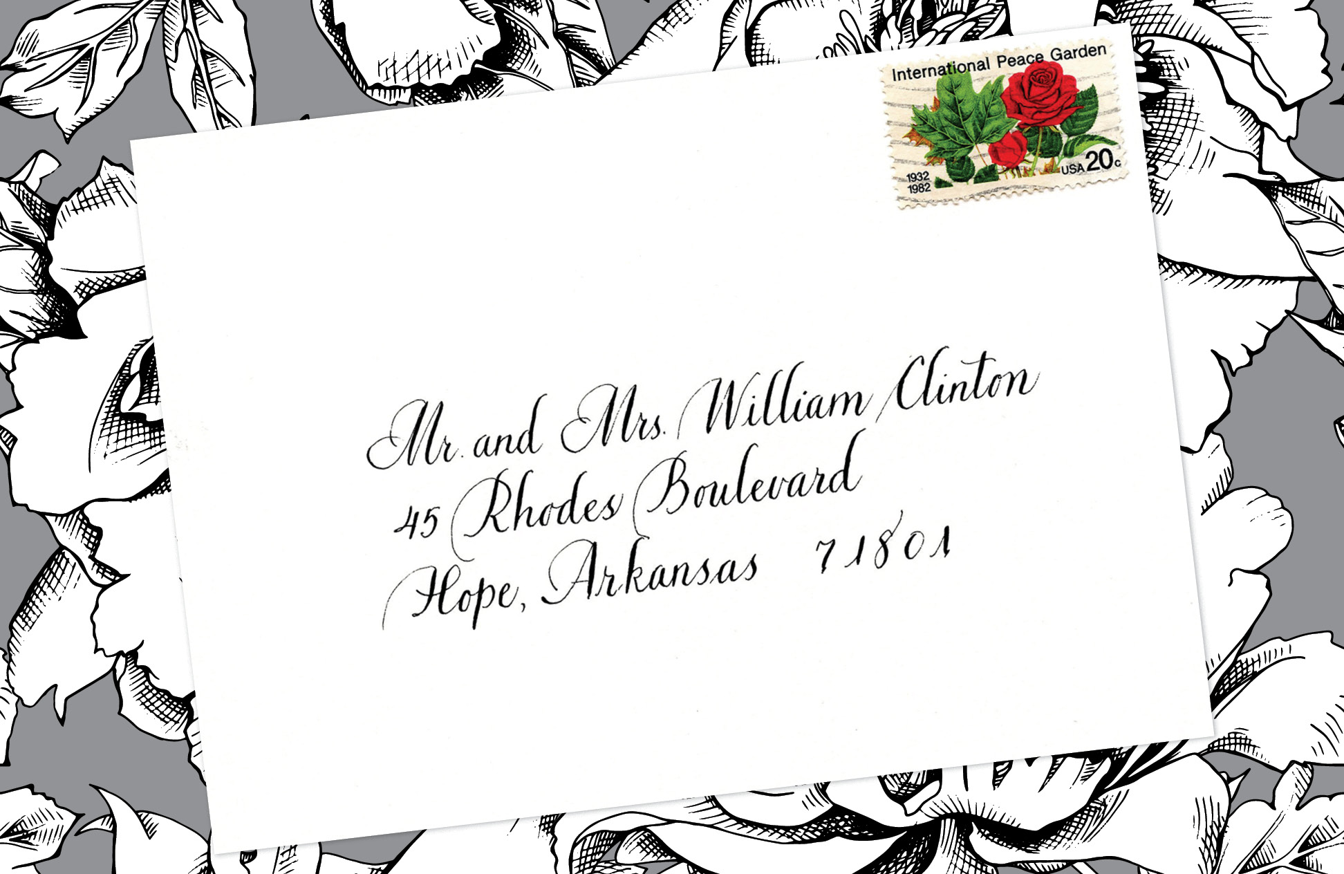 Style: Mr. and Mrs. William Clinton (Bickham)