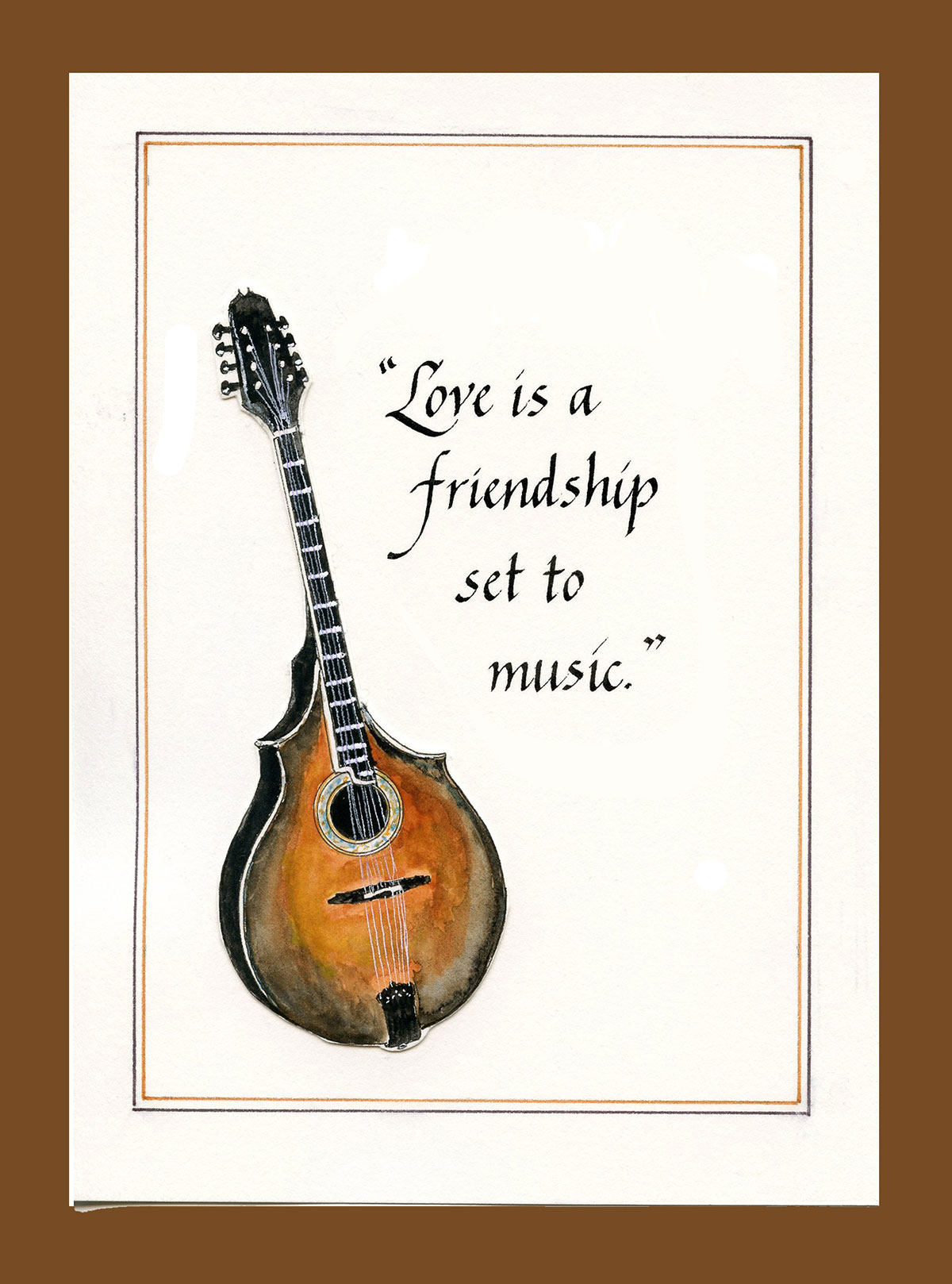 Jan Boyd Quote - Love and Mandolin