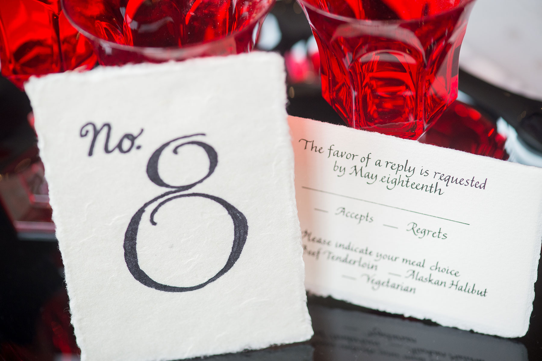 Jan Boyd - Table Number - Johnson Photography