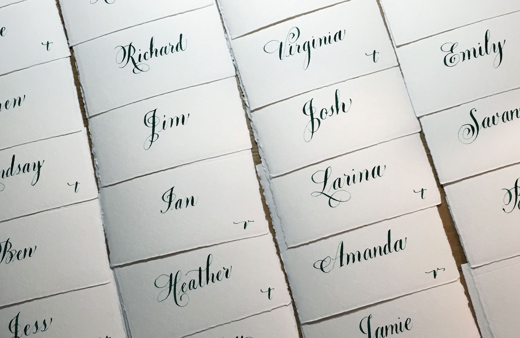 Jan Boyd Calligraphy - Name Badges